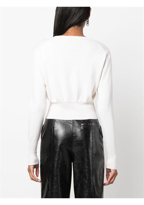 Cardigan crop bea in bianco Vivienne Westwood - donna VIVIENNE WESTWOOD | 1803002UY001VA402